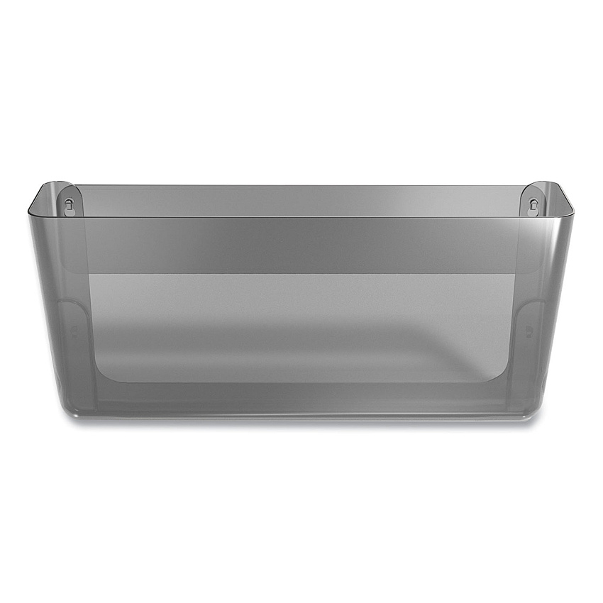 TRU RED Unbreakable Plastic Wall File, Legal Size, 15.4" x 4" x 7.6", Smoke (TUD24418580)