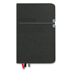 TRU RED Mastery Journal, 1-Subject, Narrow Rule, Black Cover, (192) 8 x 5 Sheets (TUD24421812)