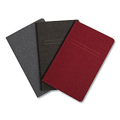 TRU RED Pocket Journal, 1-Subject, Narrow Rule, Assorted Cover Colors, (48) 3.5 x 5.5 Sheets, 3/Pack (TUD24421824)