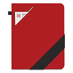 TRU RED Large Starter Journal, 1-Subject, Narrow Rule, Red Cover, (192) 10 x 8 Sheets (TUD24421834)