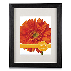Victory Light Woodtone Poster Frame with Mat, 8 x 10 Insert, Cappuccino (VLU1068275B1114)