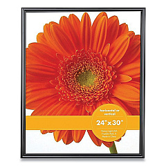 Victory Light Plastic Poster Frame, 24 x 30 Insert, Black (VLUVF0023B2430)