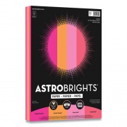 Astrobrights Color Paper - "Sunset" Assortment, 24 lb Bond Weight, 8.5 x 11, Assorted Sunset Colors, 200/Pack (91645)