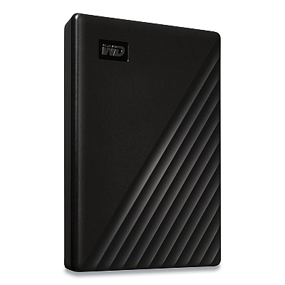 WD MY PASSPORT External Hard Drive, 2 TB, USB 3.2, Black (WDCBYVG0020BBK)