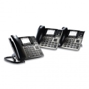 Motorola 4 Line Phone System Bundle, 2 Additional Deskphones (ML1002D)