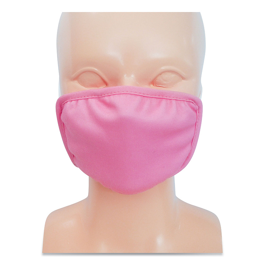 GN1 Kids Fabric Face Mask, Pink, 500/Carton (GN1PE17338)