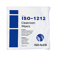 Cleanroom Wipe 12x12 Non-woven Polycellulose Wiper 50, Bag Of 150 (ISO-1212)