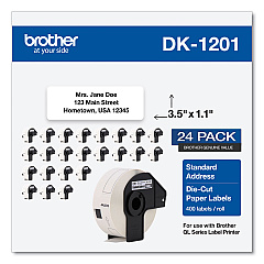 Brother DK Address Label (DK120124PK)