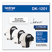 Brother Address Label (DK12013PK)