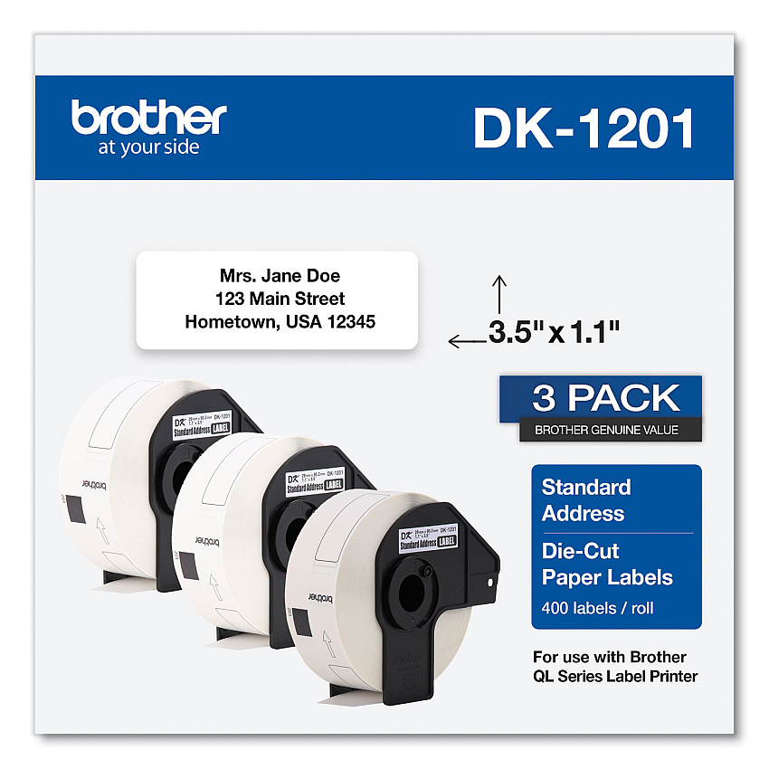 Brother Address Label (DK12013PK)