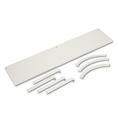 HON Verse Panel System Hanging Shelf, 60w x 12.75d, Gray (BSXVSH60GYGY)