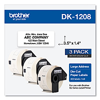 Brother DK Address Label (DK12083PK)