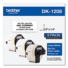 Brother DK Address Label (DK12083PK)