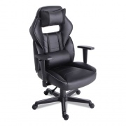 Alera Racing Style Ergonomic Gaming Chair, Supports 275 lb, 15.91" to 19.8" Seat Height, Black/Gray Trim Seat/Back, Black/Gray Base (GM4146)