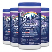 Fabuloso Multi Purpose Wipes, 7 x 7, Lavender, 90/Canister, 4 Canisters/Carton (97301)