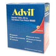 Advil BXAVL50 Ibuprofen Tablets