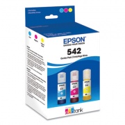 Epson T542520-S (T542) DURABrite EcoFit Ultra High-Capacity Ink, 6,000 Page-Yield, Cyan/Magenta/Yellow