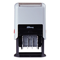Offistamp Self-Inking Date Stamp, 5 Years, 1" x 0.38", Black Ink (MKG034506)