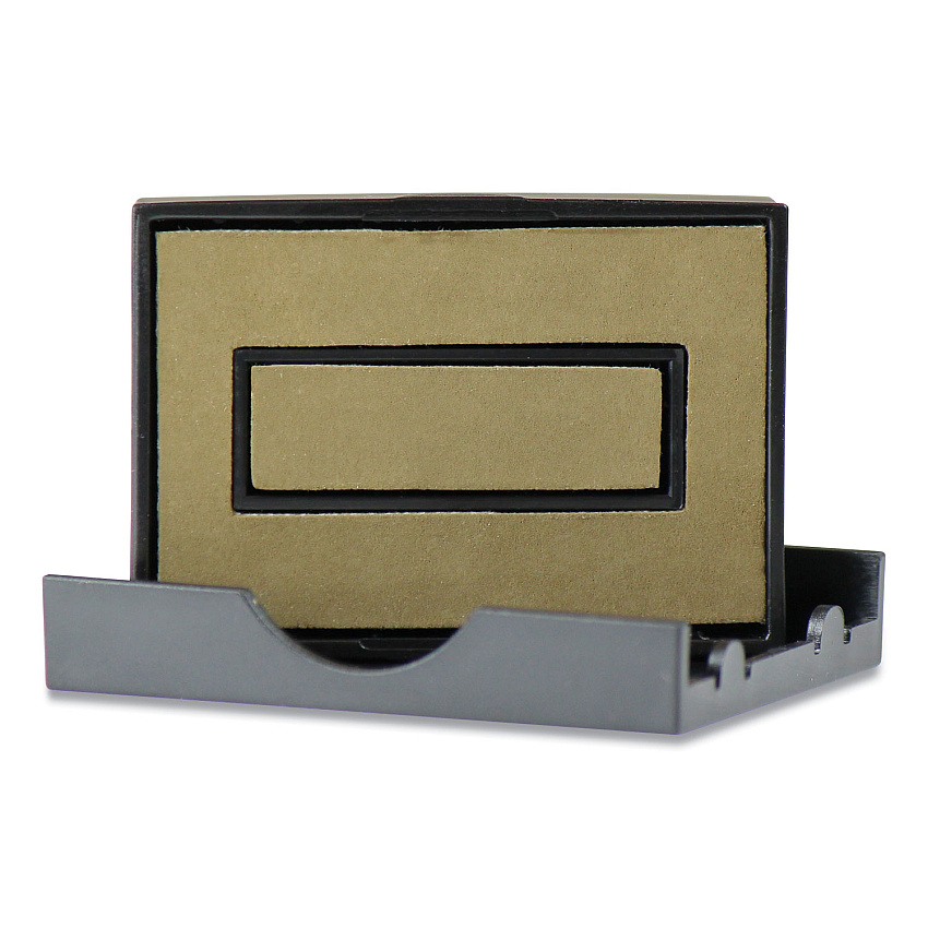 Offistamp Un-Inked Replacement Pad for Self-Inking Stamps, Two-Color, Compatible with All Ink Colors, 1.88" x 1.13", 3/Pack (MKG034515)