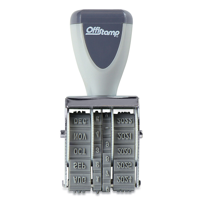 Offistamp Traditional Date Stamp, 5 Years, 1" x 0.12" (MKG034516)