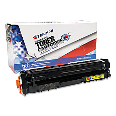 AbilityOne 7510016891054 Remanufactured CF502X (202X) High-Yield Toner, 2,500 Page-Yield, Yellow