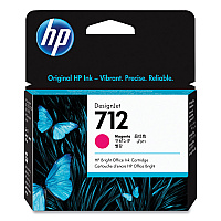 HP 712, (HEW3ED68A) Magenta Original Ink Cartridge