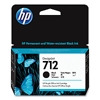 HP 712, (HEW3ED70A) Black Original Ink Cartridge