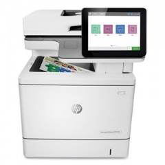 HP LaserJet Enterprise MFP M578f Multifunction Printer, Copy/Fax/Print/Scan (7ZU86A)