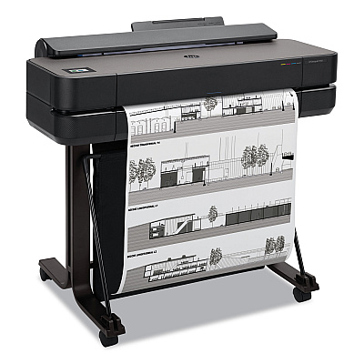 HP Designjet T630 24" Large-Format Wireless Plotter Printer (HEW5HB09A)