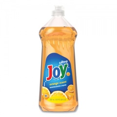 Joy Ultra Orange Dishwashing Liquid, Orange Scent, 30 oz Bottle, 10/Carton (43603)