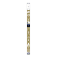 GE 18" T8/T12, 15 W, T8 Tube, 11 W, Bright White, 6/Carton (GEL37176)