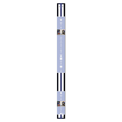 GE 48" T8/T12, 40 W, T8 Tube, 15 W, Cool White, 6/Carton (GEL37168)