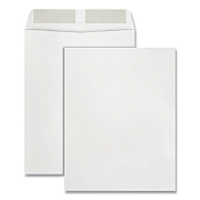 Quality Park Catalog Envelope, 28 lb Bond Weight Paper, #13 1/2, Square Flap, Gummed Closure, 10 x 13, White, 250/Box (QUA41689)
