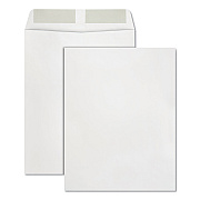 Quality Park Catalog Envelope, 24 lb Bond Weight Paper, #13 1/2, Square Flap, Gummed Closure, 10 x 13, White, 250/Box (QUA41688)