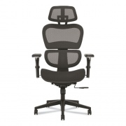 HON Neutralize High-Back Mesh Task Chair, Supports Up to 250 lb, 18.75" Seat Height, Black (VL791BMSB)
