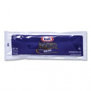 Kraft Mayo Real Mayonnaise, 0.44 oz Packet, 200/Box, Ships in 1-3 Business Days (22001118)