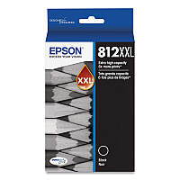 Epson T812XXL120-S (T812XXL) DURABrite Ultra Extra High-Yield Ink, 2,200 Page-Yield, Black