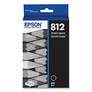 Epson T812120-S (T812) DURABrite Ultra Ink, 350 Page-Yield, Black