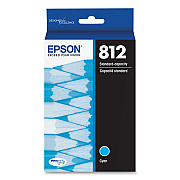 Epson T812220-S (T812) DURABrite Ultra Ink, 300 Page-Yield, Cyan