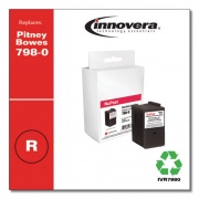 Innovera Compatible Red Postage Meter Ink, Replacement for 798-0 (SL-798-0), 1,500 Page-Yield