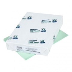 AbilityOne 7530011476812 SKILCRAFT Colored Copy Paper, 20 lb Bond Weight, 8.5 x 11, Green, 500 Sheets/Ream, 10 Reams/Carton