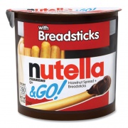Nutella Hazelnut Spread and Breadsticks, 1.8 oz Single-Serve Tub, 16/Pack, Ships in 1-3 Business Days (22001135)
