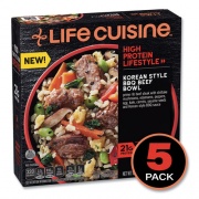 Life Cuisine High Protein Lifestyle Korean Style BBQ Beef Bowl, 10 oz Bowl, 5/Pack, Delivered in 1-4 Business Days (60390201)