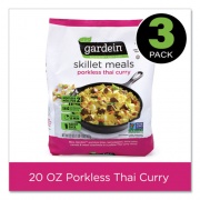 gardein Skillet Meal Thai Porkless Curry, 20 oz Bag, 3/Pack, Delivered in 1-4 Business Days (60300012)