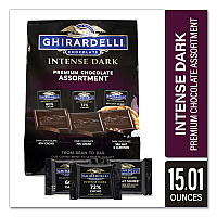 Ghirardelli Intense Dark Chocolate Premium Collection, 15.01 oz Bag (GRR22001102)