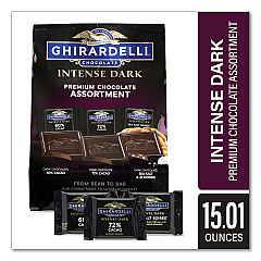 Ghirardelli Intense Dark Chocolate Premium Collection, 15.01 oz Bag (GRR22001102)