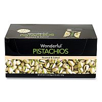 Wonderful Roasted and Salted Pistachios, 1.5 oz Bag, 24/Pack (GRR22000784)