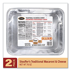 Stouffer's Traditional Baked Macaroni and Cheese, 76 oz Tray, 2/Pack (GRR60300014)