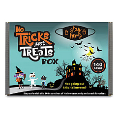 Snack Box Pros No Tricks Just Treats Halloween Box, Assorted Varieties, 6 lb Box, Delivered in 1-4 Business Days (GRR70000084)