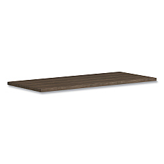 HON Coze Writing Desk Worksurface, Rectangular, 54" x 24", Florence Walnut (HONHLCR2454LF1)